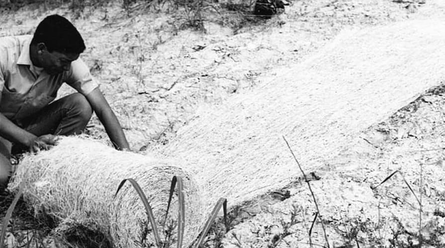 První komerčně dodávaná protierozní georohož